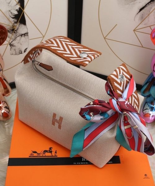 1:1 Replica Hermes Bride A Brac Case Grey Bag For Women, Women's Handbags, Shoulder Bags 9.8in/25cm