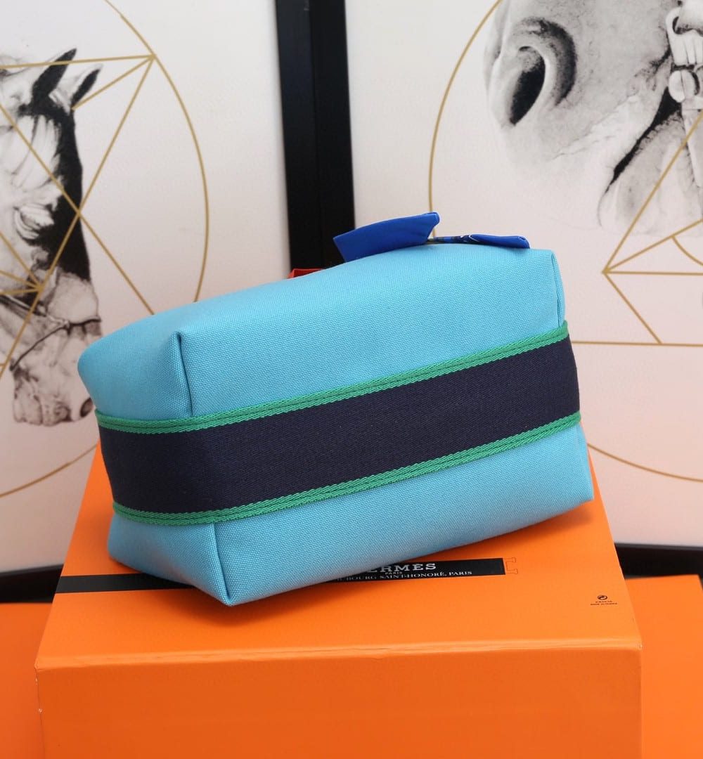 1:1 Replica Hermes Bride A Brac Case Light Blue Bag For Women, Women's Handbags, Shoulder Bags 9.8in/25cm