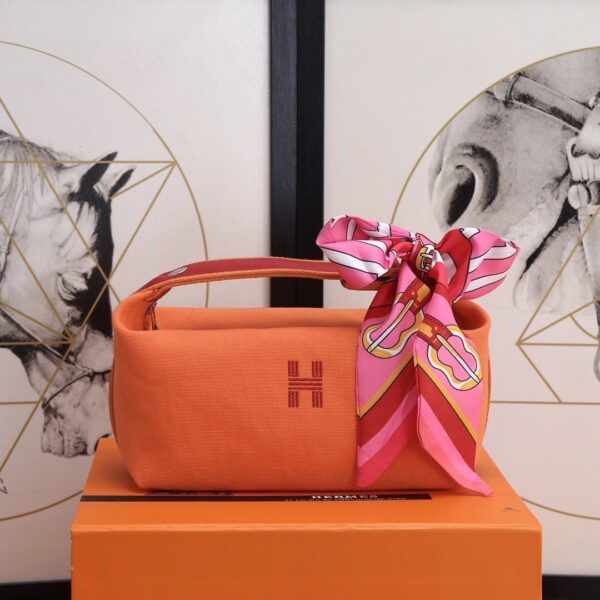 1:1 Replica Hermes Bride A Brac Case Orange Bag For Women, Women's Handbags, Shoulder Bags 9.8in/25cm