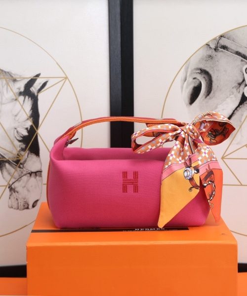 1:1 Replica Hermes Bride A Brac Case Pink Bag For Women, Women's Handbags, Shoulder Bags 9.8in/25cm