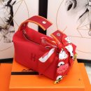 1:1 Replica Hermes Bride A Brac Case Red Bag For Women, Women's Handbags, Shoulder Bags 9.8in/25cm