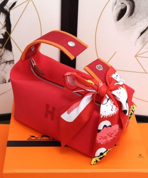 1:1 Replica Hermes Bride A Brac Case Red Bag For Women, Women's Handbags, Shoulder Bags 9.8in/25cm
