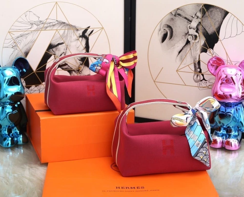 1:1 Replica Hermes Bride A Brac Case Red Bag For Women, Women's Handbags, Shoulder Bags 9.8in/25cm