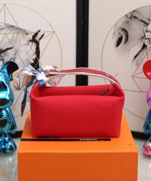 1:1 Replica Hermes Bride A Brac Case Red Bag For Women, Women's Handbags, Shoulder Bags 9.8in/25cm