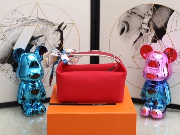 1:1 Replica Hermes Bride A Brac Case Red Bag For Women, Women's Handbags, Shoulder Bags 9.8in/25cm