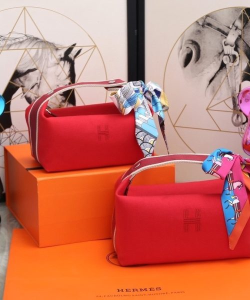 1:1 Replica Hermes Bride A Brac Case Red Bag For Women, Women's Handbags, Shoulder Bags 9.8in/25cm