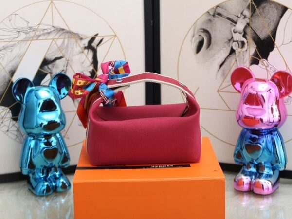 1:1 Replica Hermes Bride A Brac Case Red Bag For Women, Women's Handbags, Shoulder Bags 9.8in/25cm