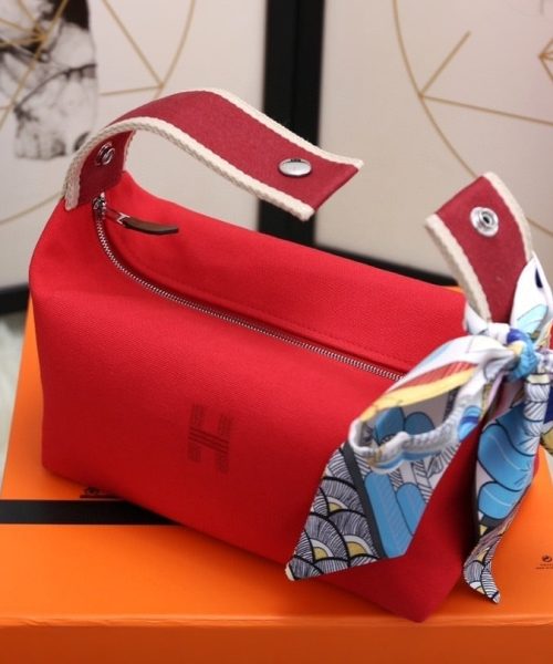 1:1 Replica Hermes Bride A Brac Case Red Bag For Women, Women's Handbags, Shoulder Bags 9.8in/25cm