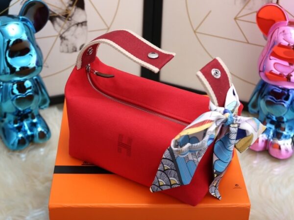 1:1 Replica Hermes Bride A Brac Case Red Bag For Women, Women's Handbags, Shoulder Bags 9.8in/25cm