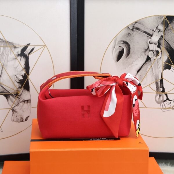 1:1 Replica Hermes Bride A Brac Case Red Bag For Women, Women's Handbags, Shoulder Bags 9.8in/25cm