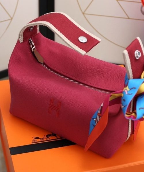1:1 Replica Hermes Bride A Brac Case Red Bag For Women, Women's Handbags, Shoulder Bags 9.8in/25cm