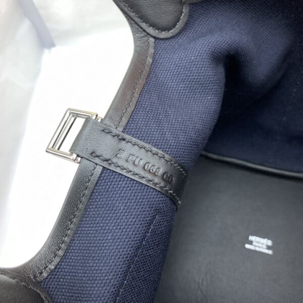 1:1 Replica Hermes Cargo Picotin Lock 18 Dark Blue, Silver Toned Hardware Bag For Women, Women's Handbags, Shoulder Bags 7.1in/18cm