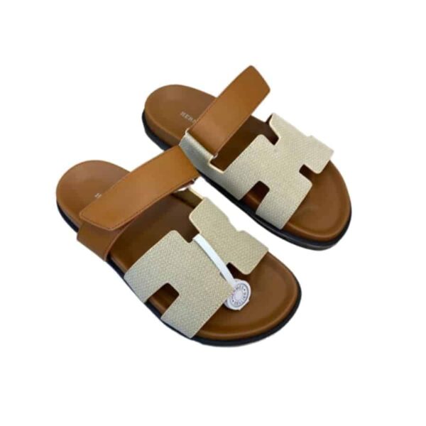Hermes Chypre Sandal Beige For Women