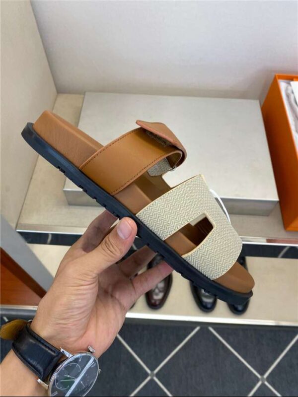 Hermes Chypre Sandal Beige For Women