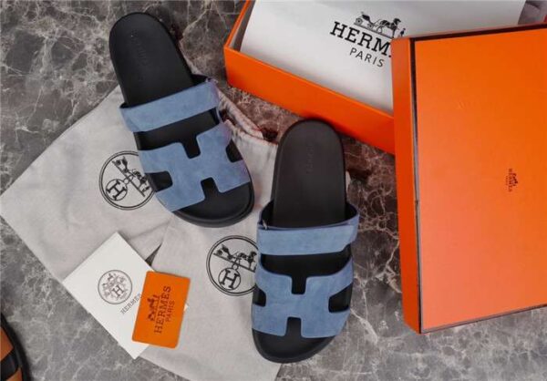 Hermes Chypre Sandal Blue For Women