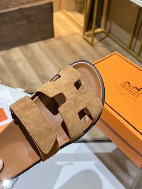 Hermes Chypre Sandal Brown For Women, Women's Shoes