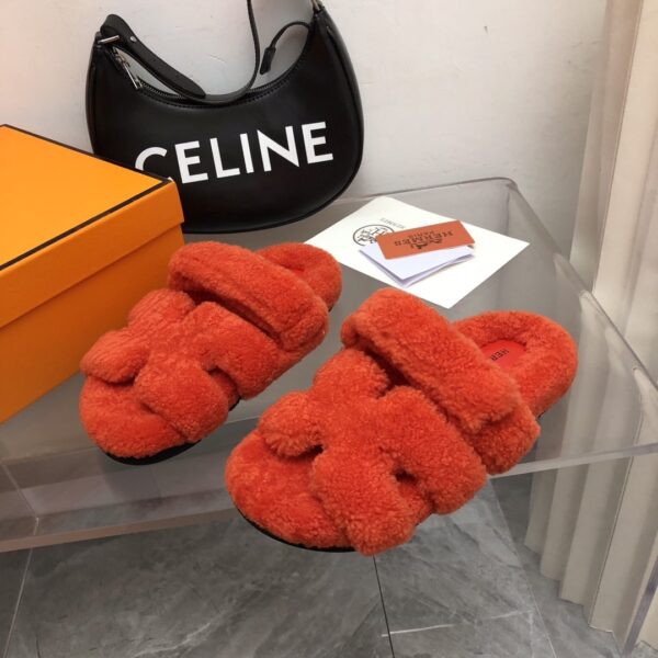 Hermes Chypre Sandal Red For Women