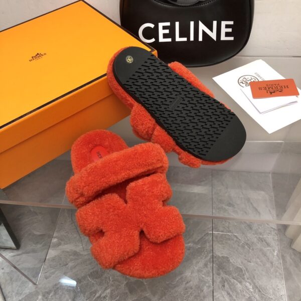 Hermes Chypre Sandal Red For Women