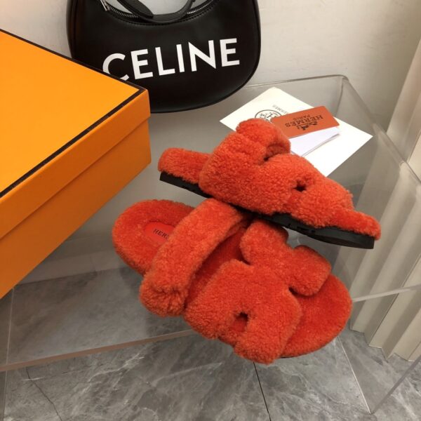 Hermes Chypre Sandal Red For Women