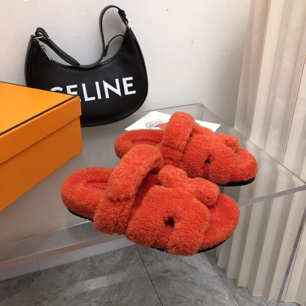 Hermes Chypre Sandal Red For Women