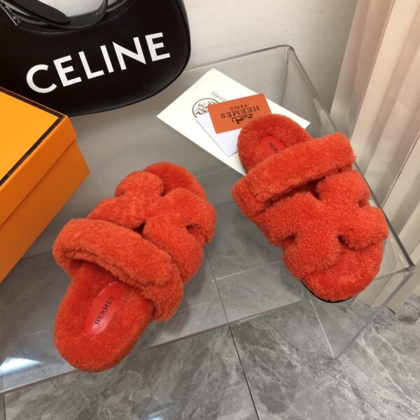 Hermes Chypre Sandal Red For Women