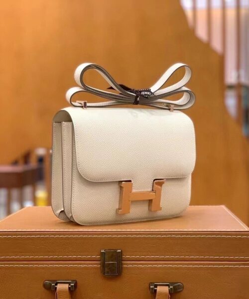 1:1 Replica Hermes Constance 23 Epsom Beige For Women, Women's Handbags, Shoulder Bags 9in/23cm