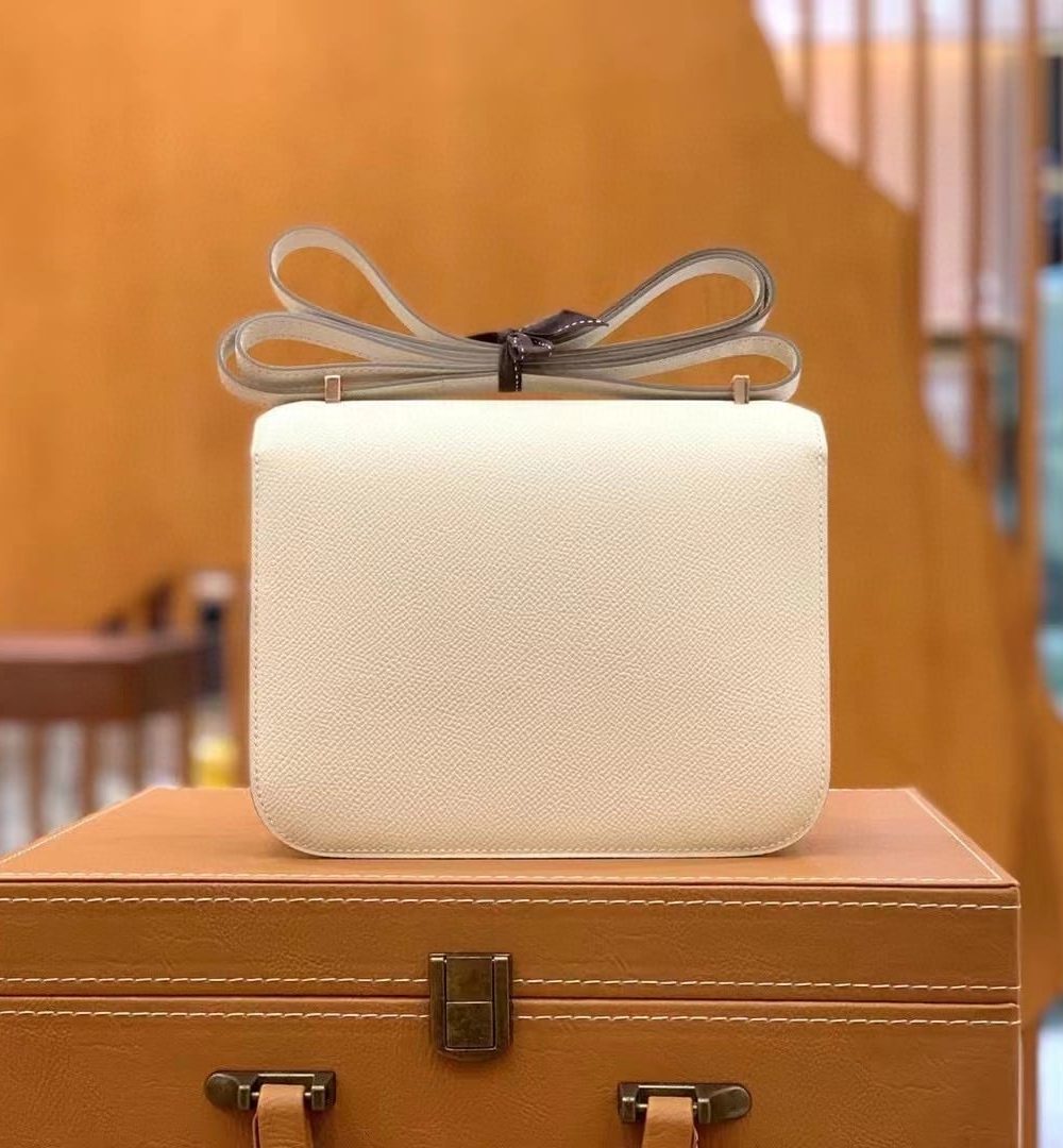 1:1 Replica Hermes Constance 23 Epsom Beige For Women, Women's Handbags, Shoulder Bags 9in/23cm