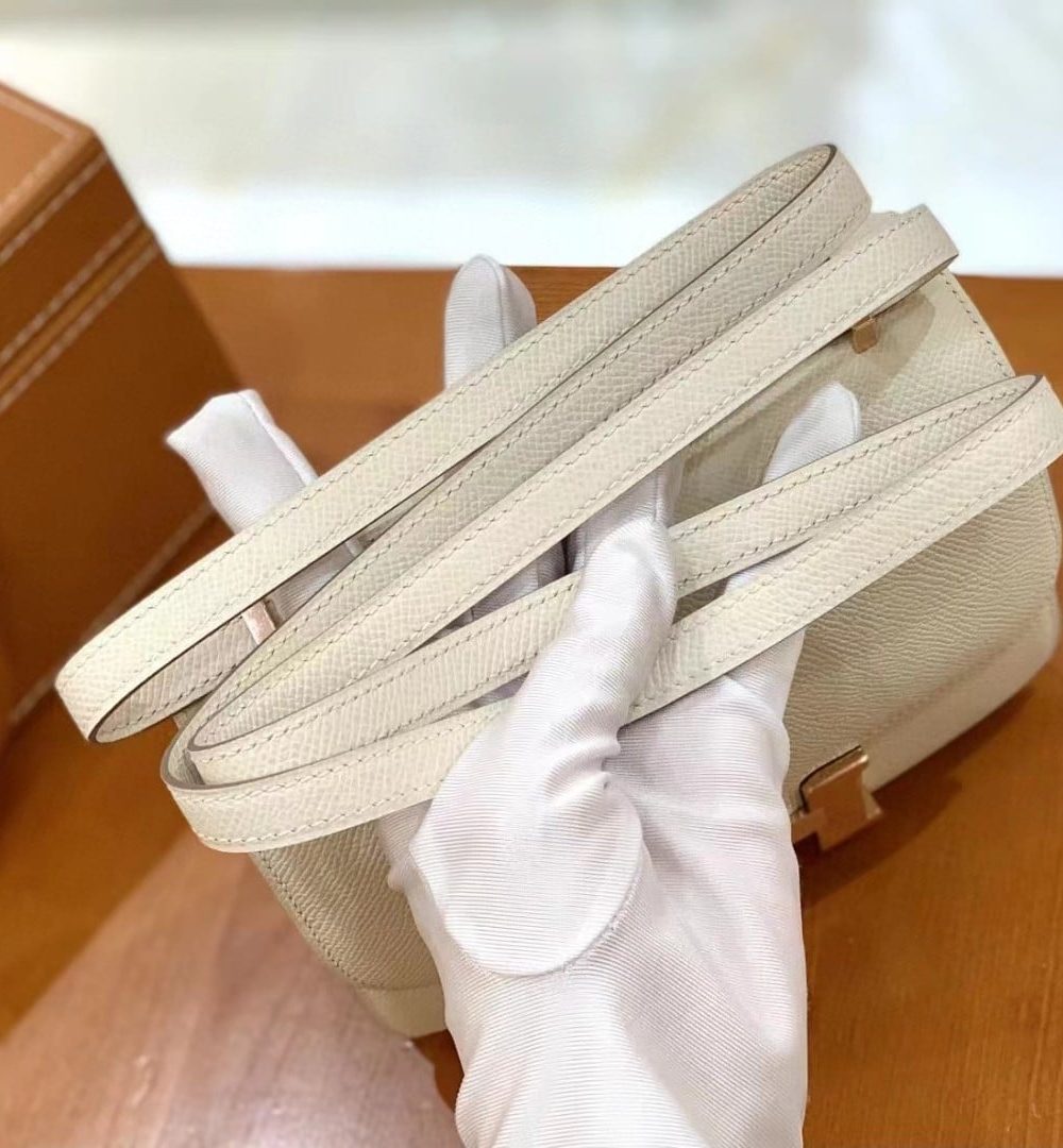 1:1 Replica Hermes Constance 23 Epsom Beige For Women, Women's Handbags, Shoulder Bags 9in/23cm