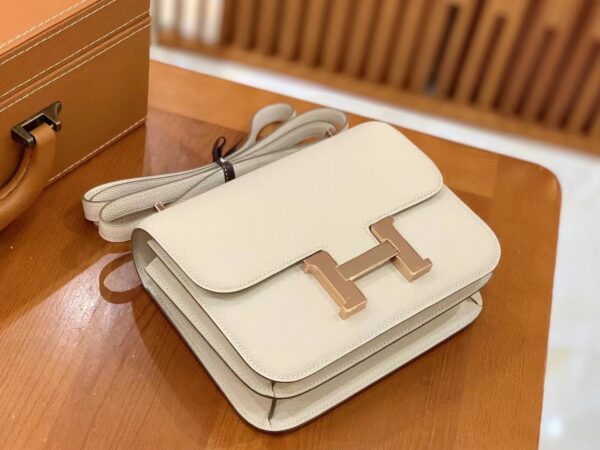 1:1 Replica Hermes Constance 23 Epsom Beige For Women, Women's Handbags, Shoulder Bags 9in/23cm