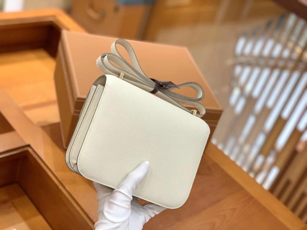 1:1 Replica Hermes Constance 23 Epsom Beige For Women, Women's Handbags, Shoulder Bags 9in/23cm - Image 4