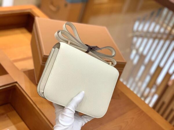 1:1 Replica Hermes Constance 23 Epsom Beige For Women, Women's Handbags, Shoulder Bags 9in/23cm