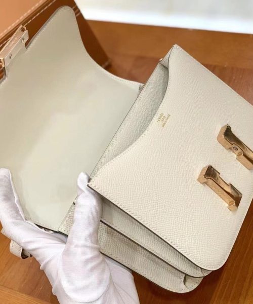 1:1 Replica Hermes Constance 23 Epsom Beige For Women, Women's Handbags, Shoulder Bags 9in/23cm