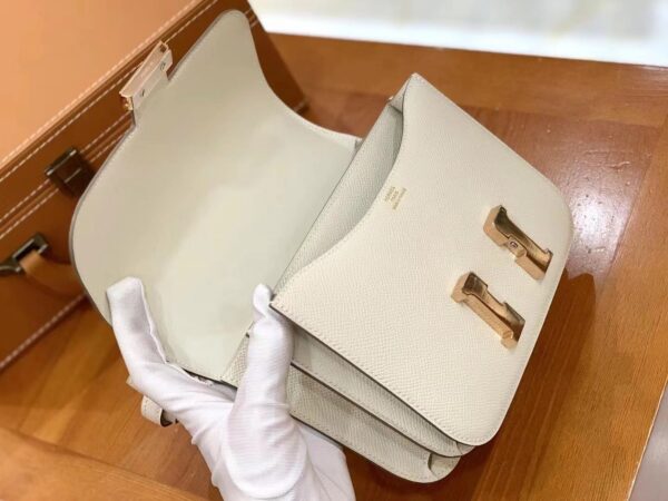 1:1 Replica Hermes Constance 23 Epsom Beige For Women, Women's Handbags, Shoulder Bags 9in/23cm