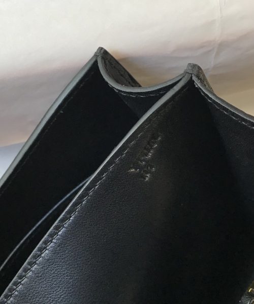 1:1 Replica Hermes Constance 23 Pattern Crocodile Black For Women, Women's Handbags, Shoulder Bag 9in/23cm