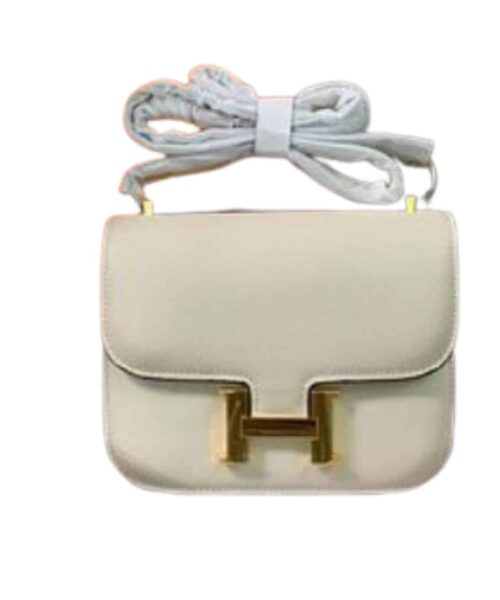 1:1 Replica Hermes Constance Black/Brown/Khaki Green/White For Women 19cm / 7.4in
