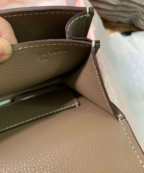 1:1 Replica Hermes Constance Black/Brown/Khaki Green/White For Women 19cm / 7.4in