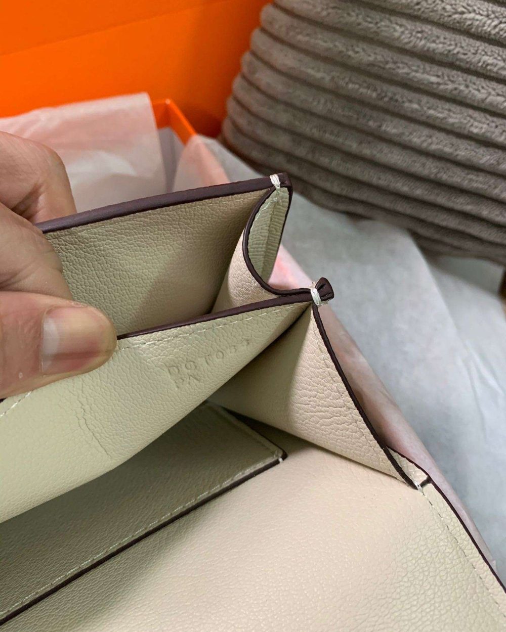 1:1 Replica Hermes Constance Black/Brown/Khaki Green/White For Women 19cm / 7.4in