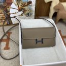 1:1 Replica Hermes Constance Long Togo Wallet Brown, Silver Toned Hardware Bag For Women, Women's Handbags, Shoulder Bags 8.1in/21cm