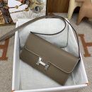 1:1 Replica Hermes Constance Long Togo Wallet Brown, Silver Toned Hardware Bag For Women, Women's Handbags, Shoulder Bags 8.1in/21cm