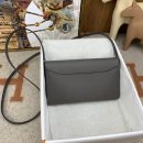 1:1 Replica Hermes Constance Long Togo Wallet Grey, Silver Toned Hardware Bag For Women, Women's Handbags, Shoulder Bags 8.1in/21cm