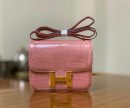 1:1 Replica Hermes Constance Pink/Purple For Women 19cm / 7.4in