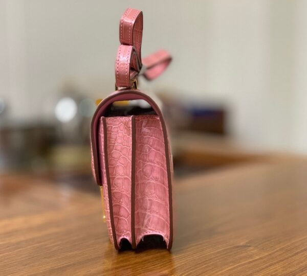 1:1 Replica Hermes Constance Pink/Purple For Women 19cm / 7.4in