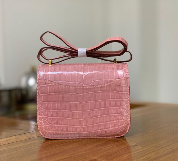 1:1 Replica Hermes Constance Pink/Purple For Women 19cm / 7.4in