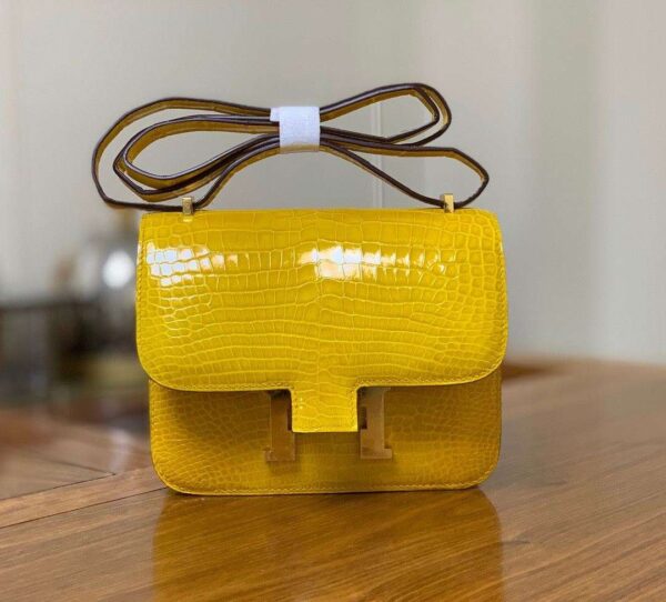 1:1 Replica Hermes Constance White/Grey/Green/Yellow For Women 19cm / 7.4in