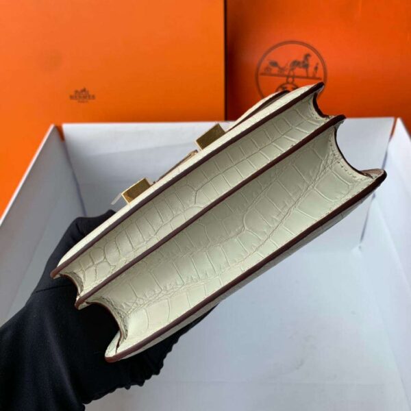 1:1 Replica Hermes Constance White/Grey/Green/Yellow For Women 19cm / 7.4in