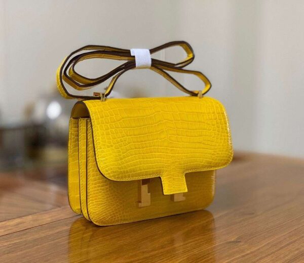 1:1 Replica Hermes Constance White/Grey/Green/Yellow For Women 19cm / 7.4in