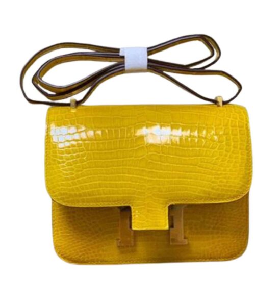 1:1 Replica Hermes Constance White/Grey/Green/Yellow For Women 19cm / 7.4in