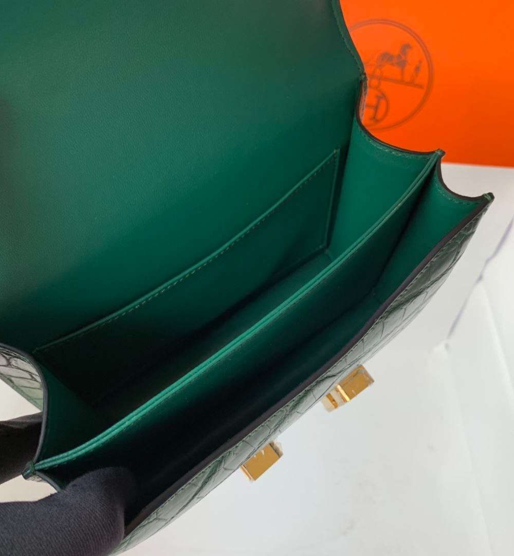 1:1 Replica Hermes Constance White/Grey/Green/Yellow For Women 19cm / 7.4in