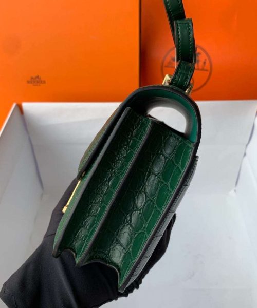 1:1 Replica Hermes Constance White/Grey/Green/Yellow For Women 19cm / 7.4in