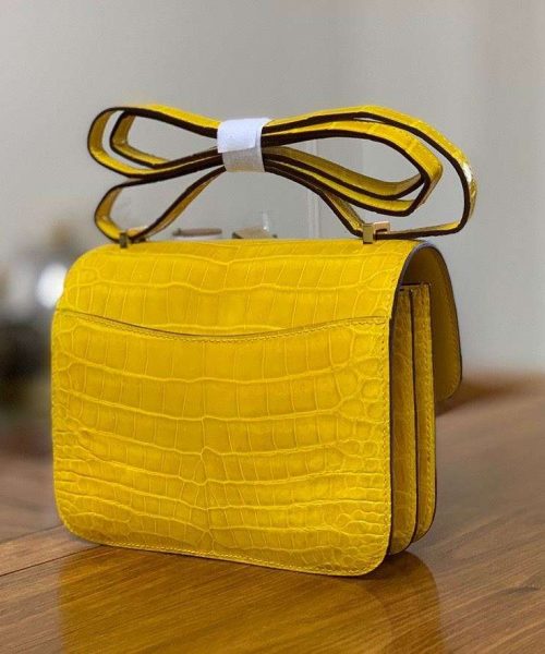 1:1 Replica Hermes Constance White/Grey/Green/Yellow For Women 19cm / 7.4in